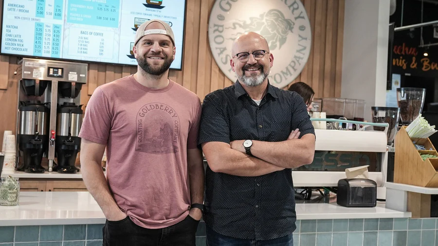 Our sister company, Goldberry Roasting Company, opens its third location